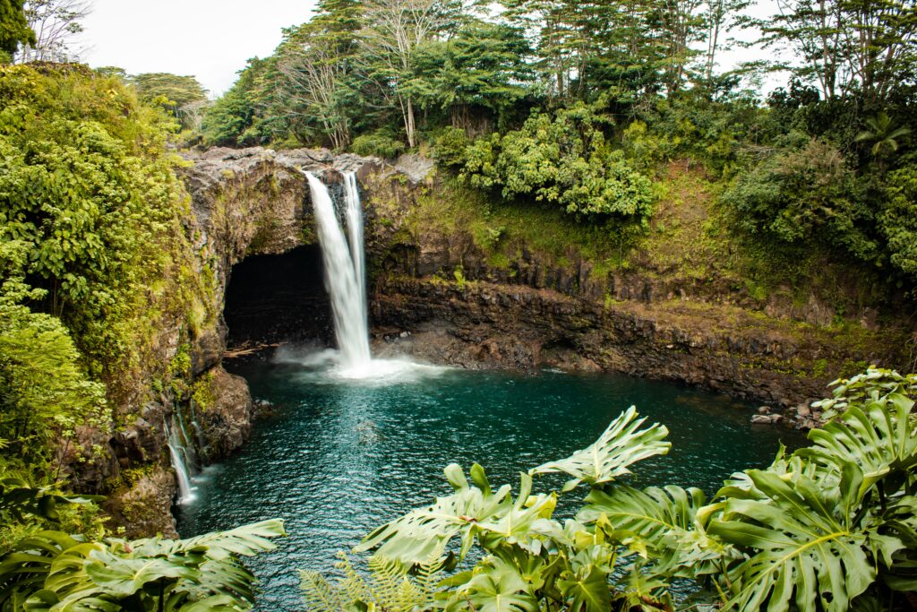 Hawaii waterfall
